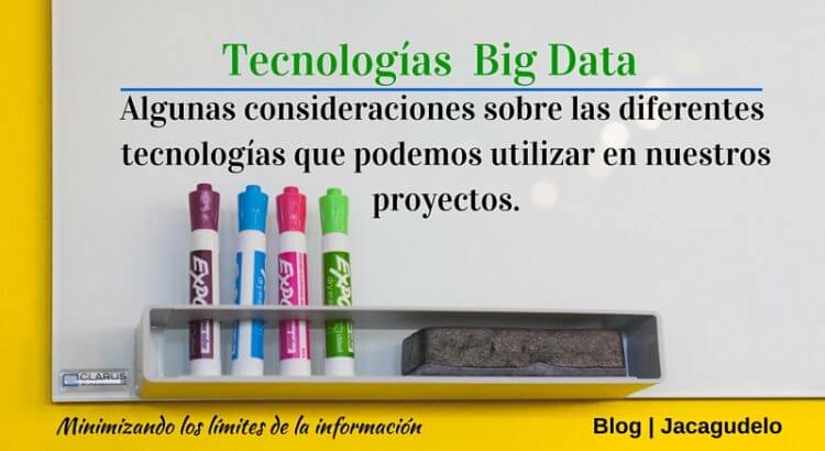 Tecnologías en Big Data